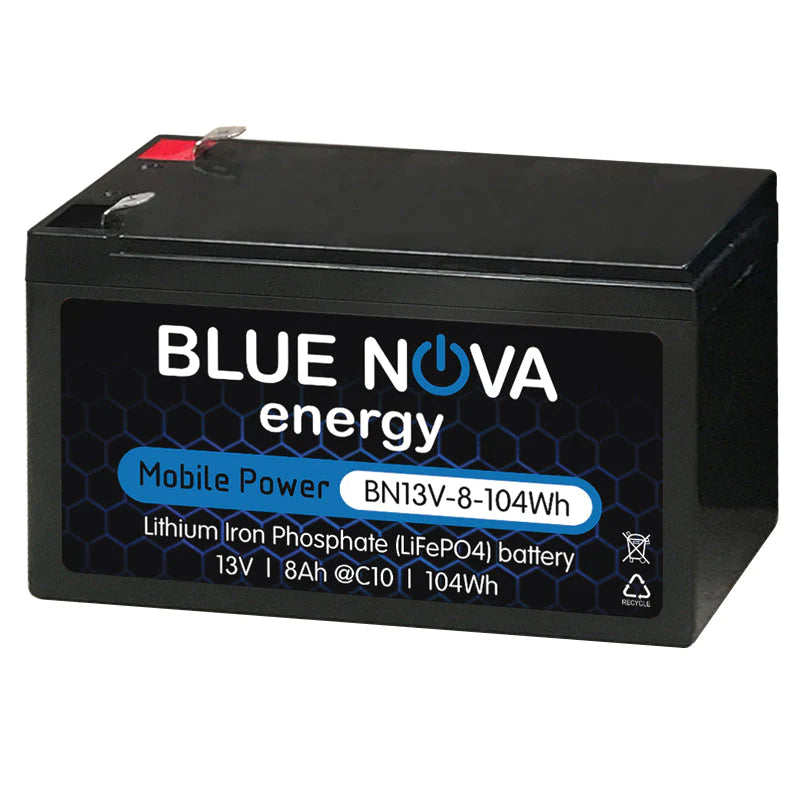 Blue Nova Mobile Power 13V Lithium-Ion Phosphate Battery