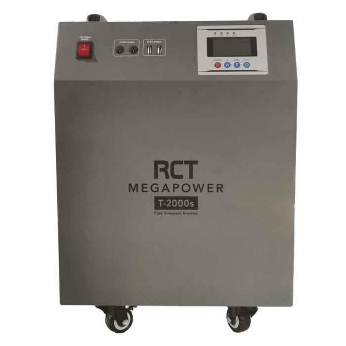 RCT MegaPower 2kVA 2kW Inverter Trolley with 2 X 100Ah Battery